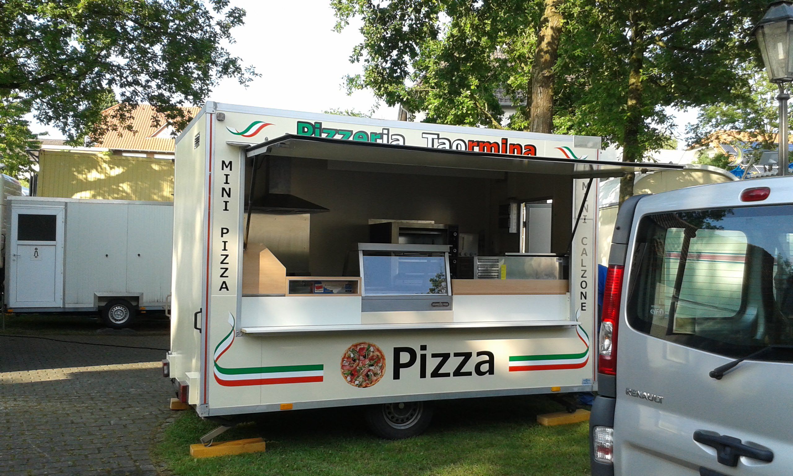 Der mobile Pizzawagen